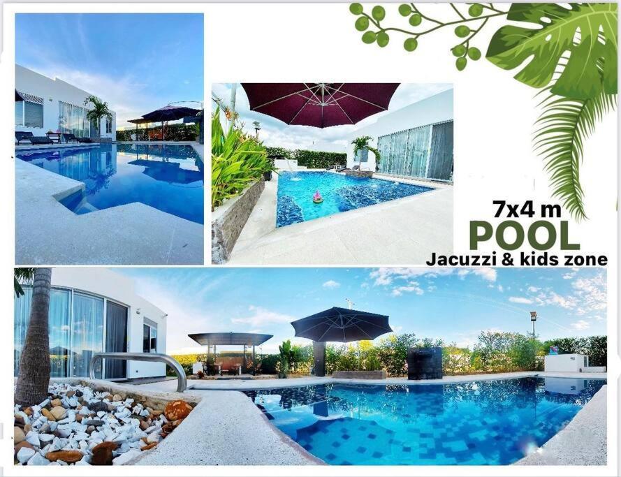 فيلا Casa Palma Roja Boutique , Piscina Privada كارمن دي أبيكالا المظهر الخارجي الصورة