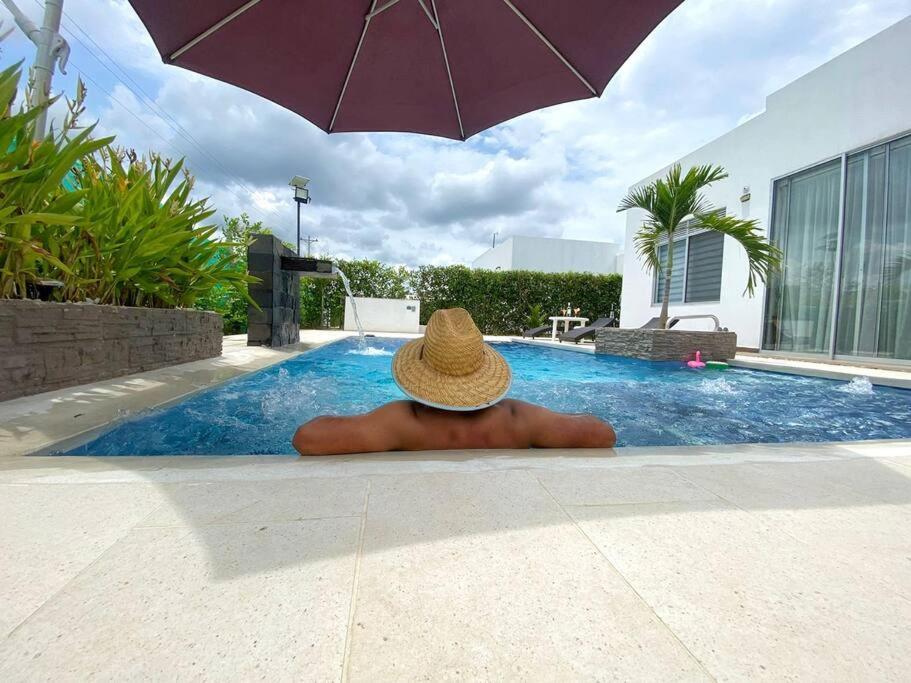 فيلا Casa Palma Roja Boutique , Piscina Privada كارمن دي أبيكالا المظهر الخارجي الصورة